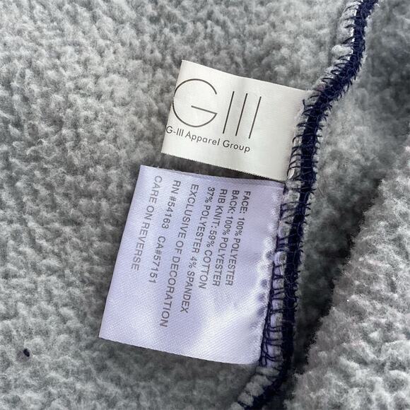 Dallas Cowboys Men's Varsity Jacket Blue Lined Full Zip Hoodie Size S - Picture 6 of 9